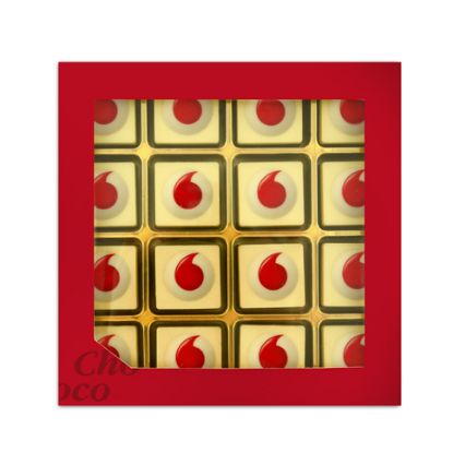 ChocoGiftbox 16 Logochocolaatjes vanaf 10 stuks